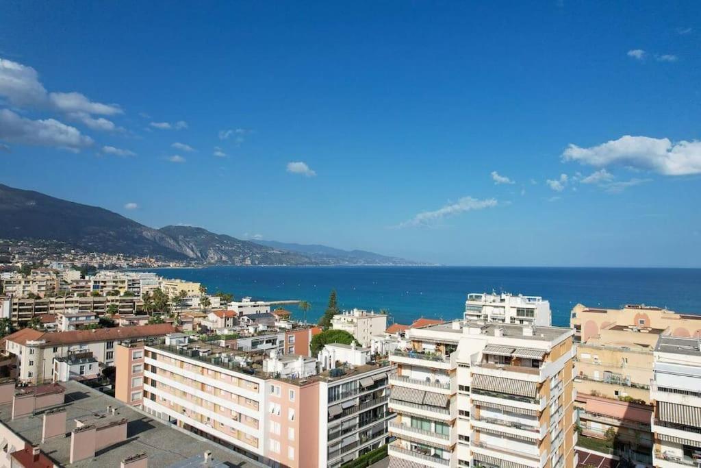 Appartement T2 En Bord De Mer Roquebrune-Cap-Martin Zewnętrze zdjęcie